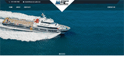 Desktop Screenshot of msc-qatar.com